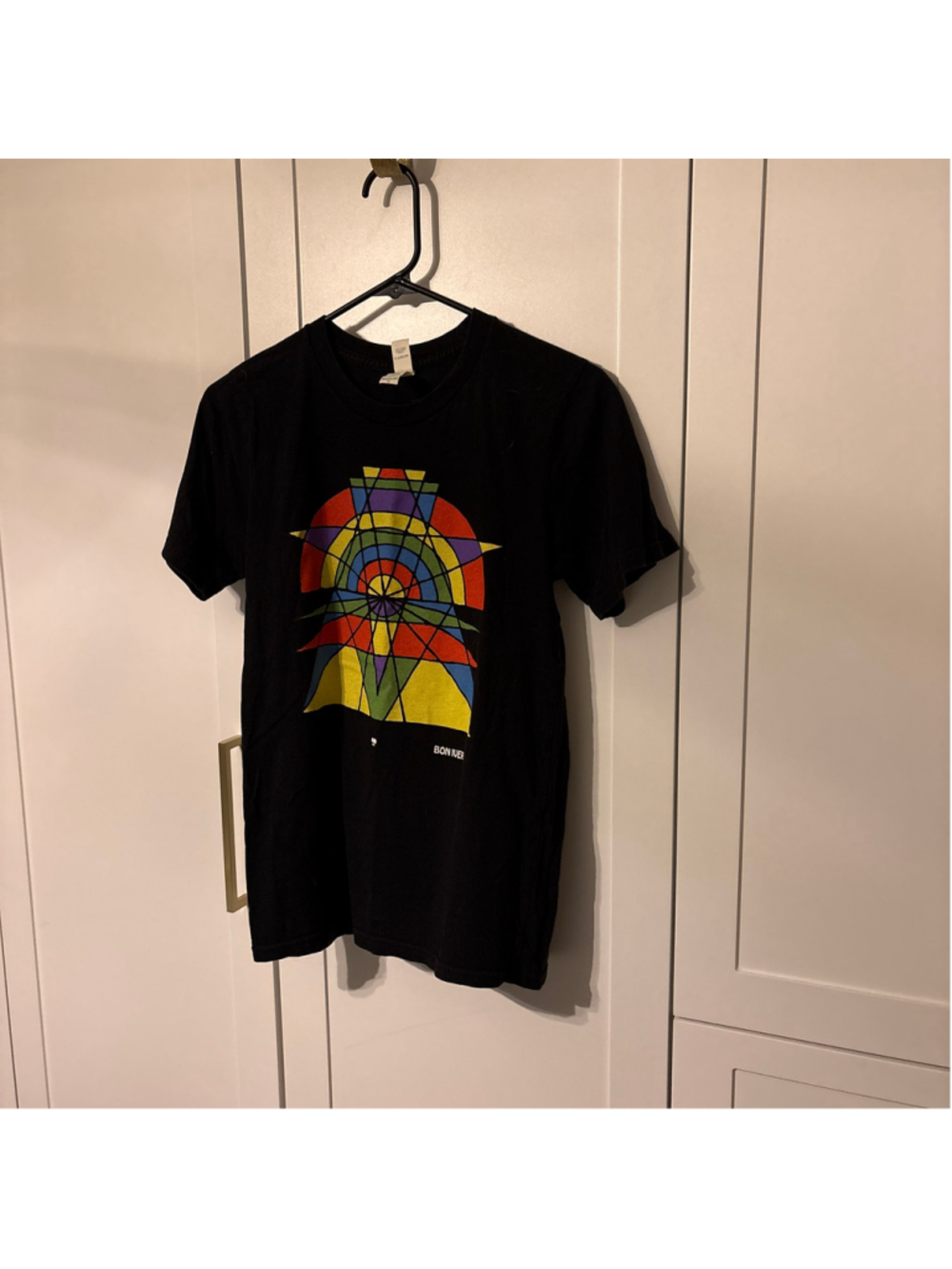 Women's Bon Iver Graphic Tee, Black, Size S